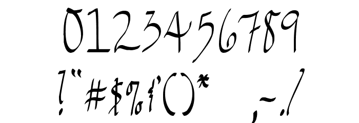 DJB TREASURE HUNT Font OTHER CHARS