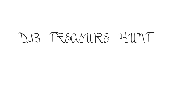 DJB TREASURE HUNT Logo