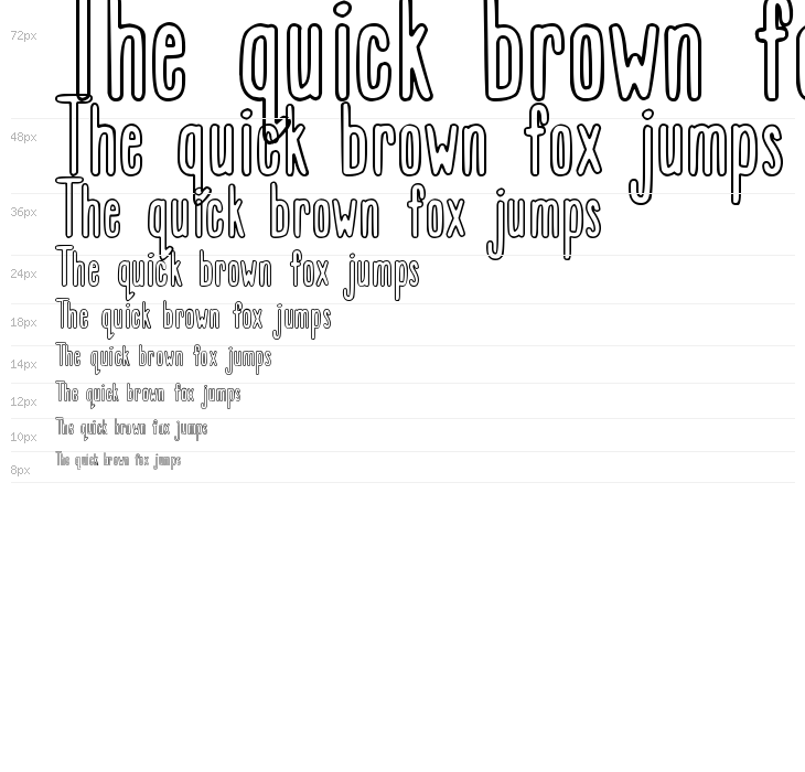 DJB That Font I Saw on TV Waterfall