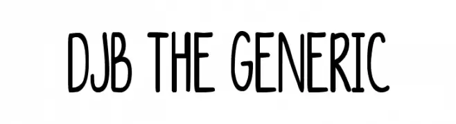 DJB The Generic  免费字体下载