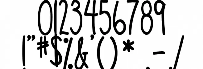 DJB The Generic Font OTHER CHARS