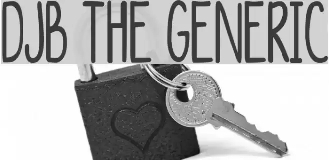 DJB The Generic Font examples