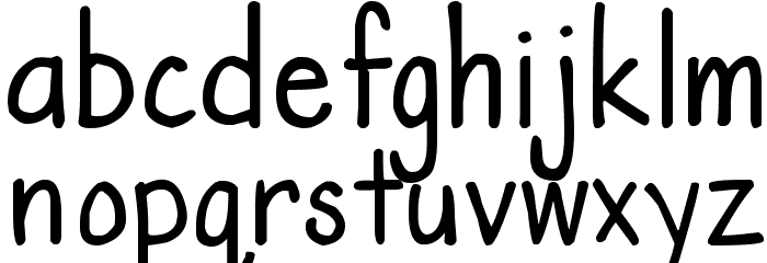 DJB The Teacher Font Font LOWERCASE