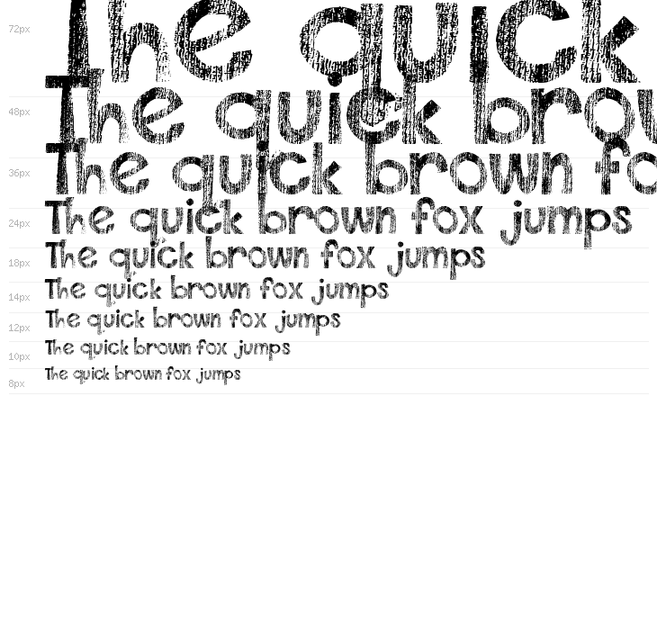 DJB This Font is Worn Waterfall