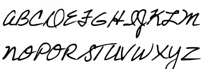 DJB This Moment Шрифта ВЕРХНИЙ