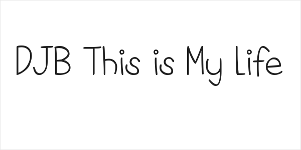 DJB This is My Life Logo