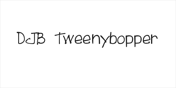 DJB Tweenybopper Logo