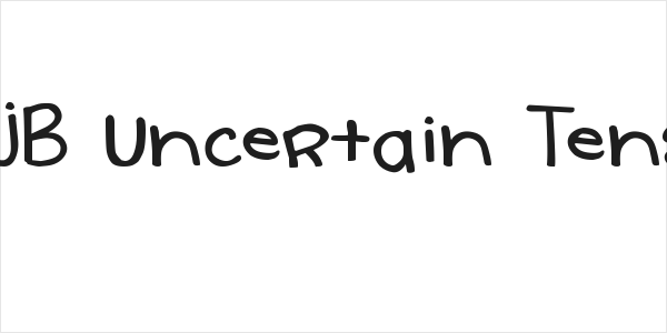 DJB Uncertain Tense Logo