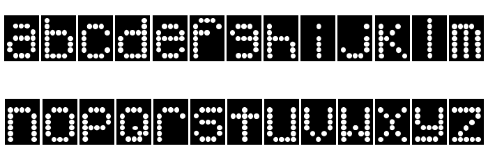 DJB Up on the Scoreboard Font LOWERCASE
