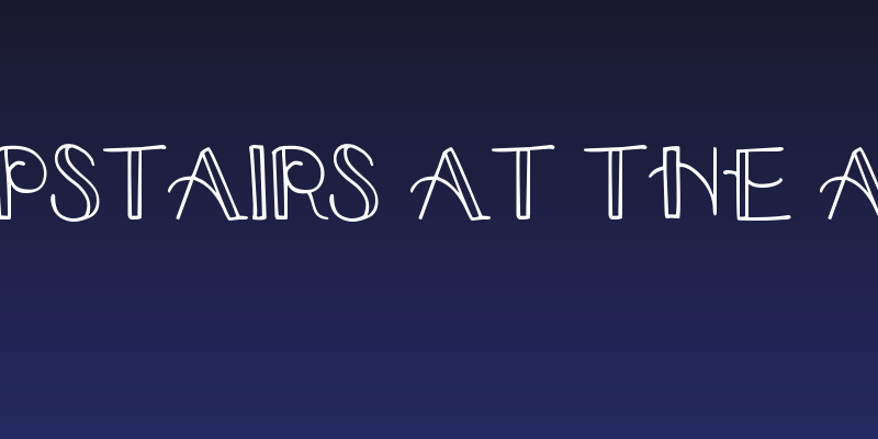 DJB Upstairs at the Abbey Social Header