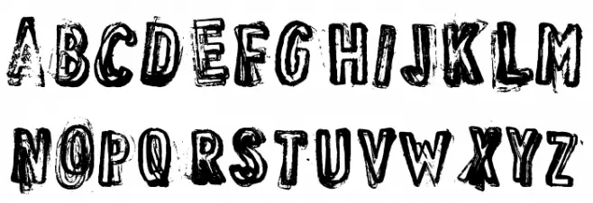 DJB Vintage Find Distressed Bold Шрифта ВЕРХНИЙ