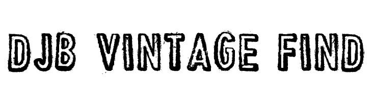 DJB Vintage Find  免费字体下载