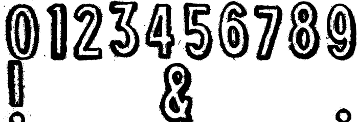 DJB Vintage Find Font OTHER CHARS