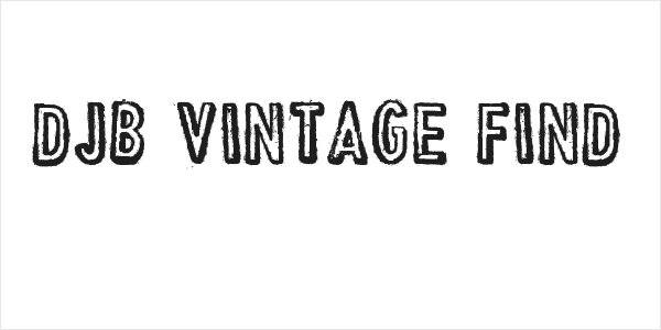 DJB Vintage Find Logo