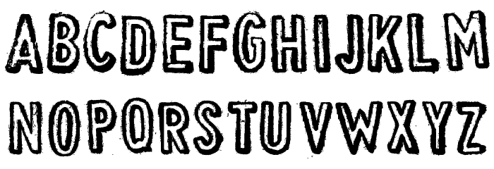 DJB Vintage Find Font LOWERCASE