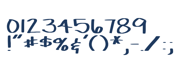 DJB Yard Sale Marker Bold Other Characters