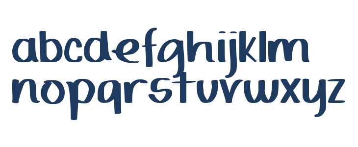 DJB Yard Sale Marker Bold Lowercase