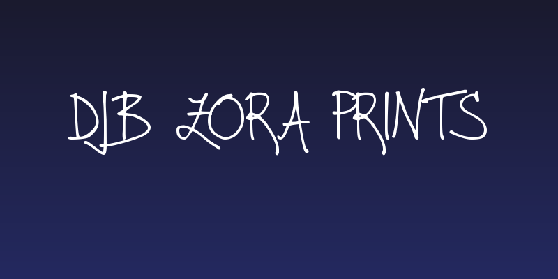 DJB Zora Prints Social Header