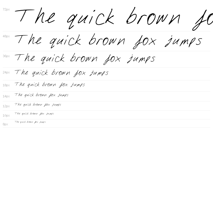 DJsSlantSerif Waterfall