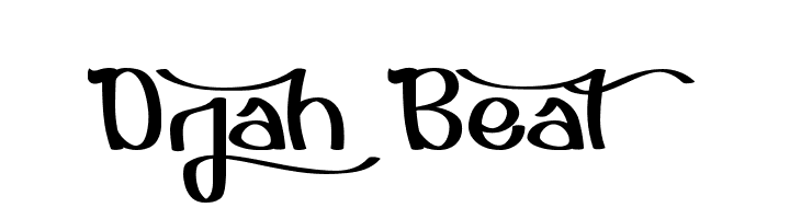 Djah Beat  Frei Schriftart Herunterladen