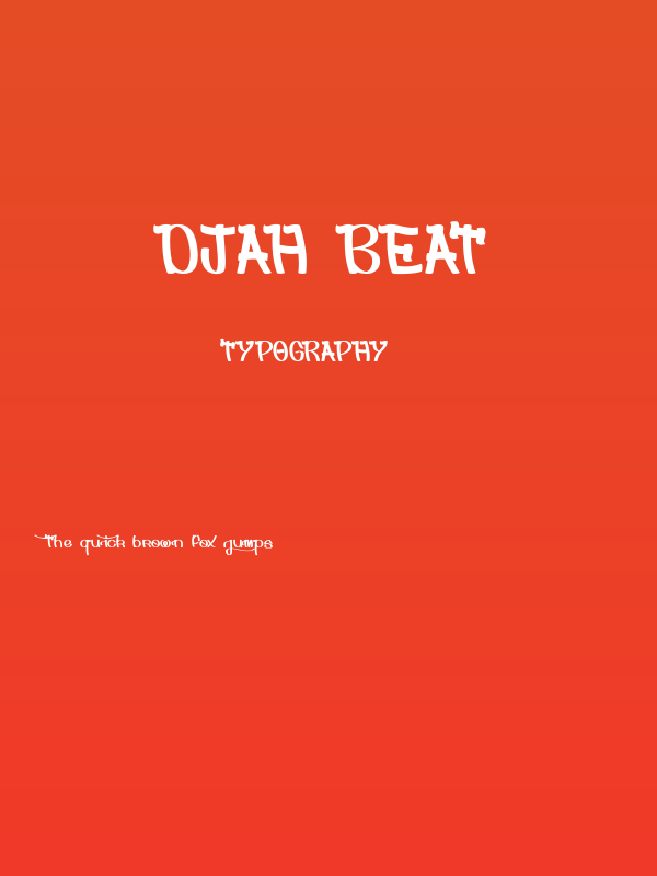 Djah Beat Poster