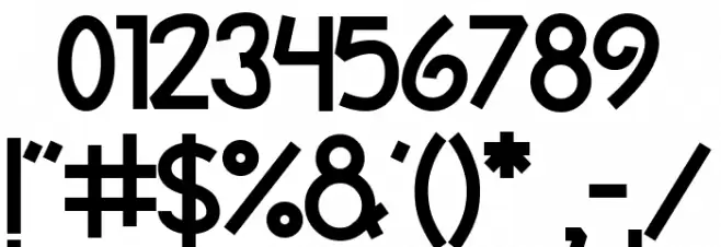 Djakarta Font OTHER CHARS