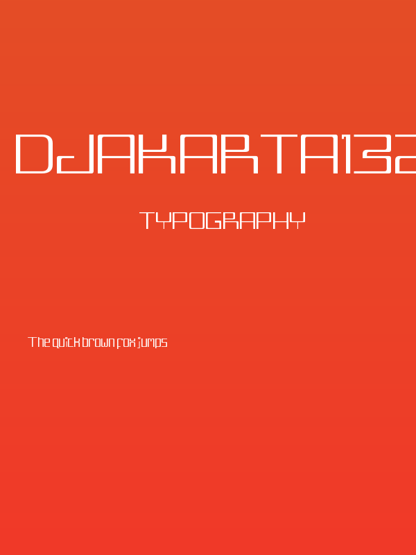 Djakarta13210 Poster