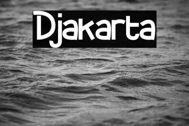 Djakarta Font examples