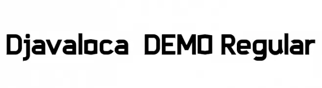 Djavaloca - DEMO Regular 