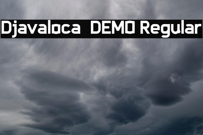 Djavaloca - DEMO Regular Example 1
