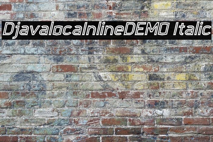 Djavaloca-Inline-DEMO Italic Example 1