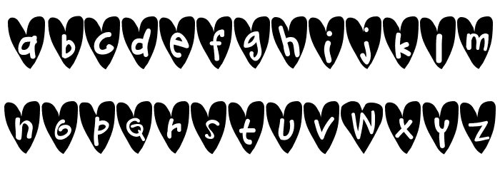 Djellibejbi Font LOWERCASE