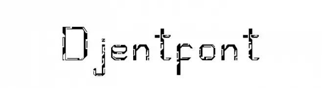 Djentfont  Fuentes Gratis Descargar