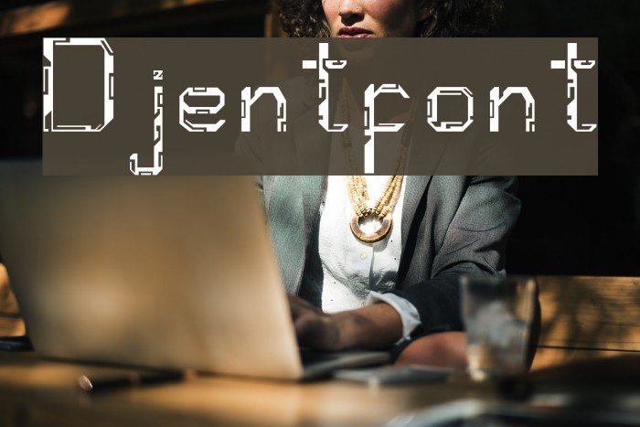 Djentfont Font examples