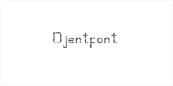 Djentfont Logo