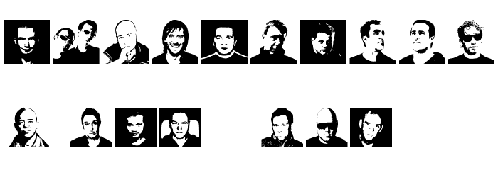 Djs symbols Font OTHER CHARS