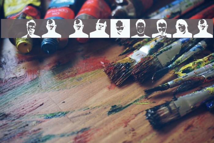 Djs symbols Font examples