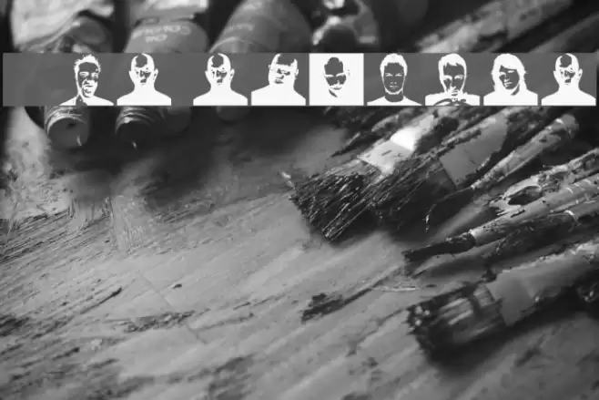 Djs symbols Schriftart examples