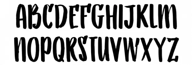 DK Aiguille Regular Font Litere mari