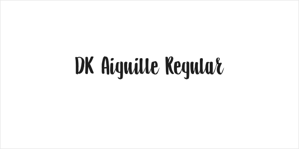 DK Aiguille Regular Logo