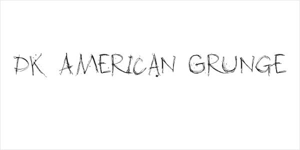 DK American Grunge Logo