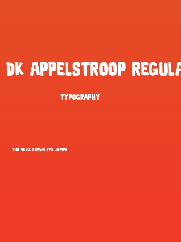 DK Appelstroop Regular Poster