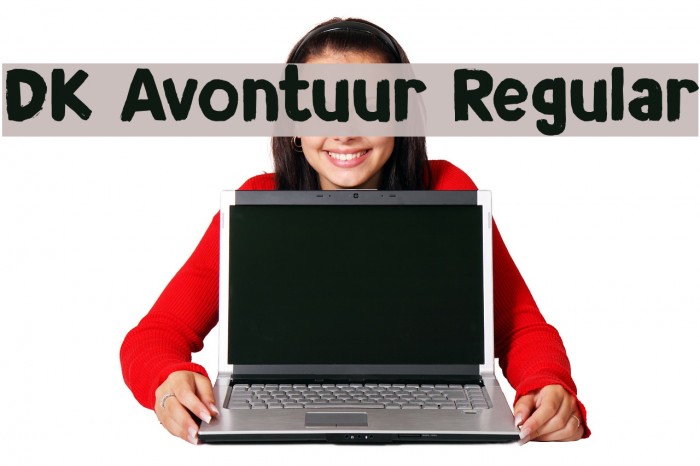 DK Avontuur Regular Шрифта examples