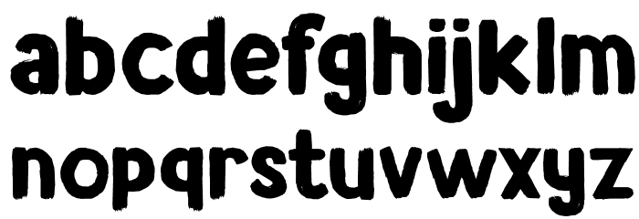DK Avontuur Regular Шрифта строчной