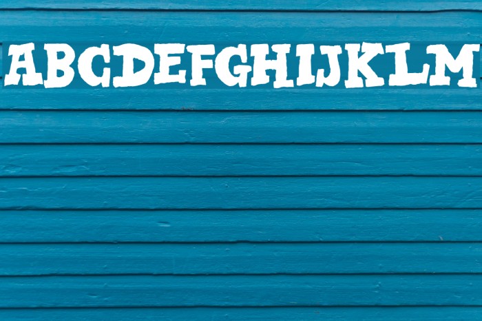 DK Bad Medicine Regular Font examples