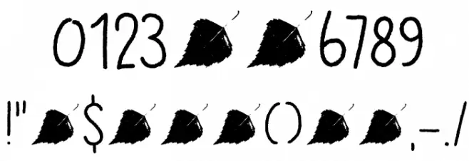 DK Betula Regular Font OTHER CHARS