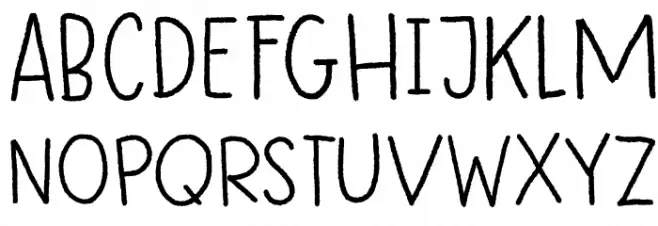 DK Betula Regular Шрифта ВЕРХНИЙ
