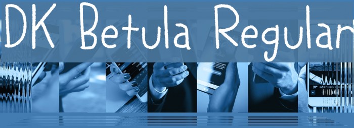 DK Betula Regular Polices examples
