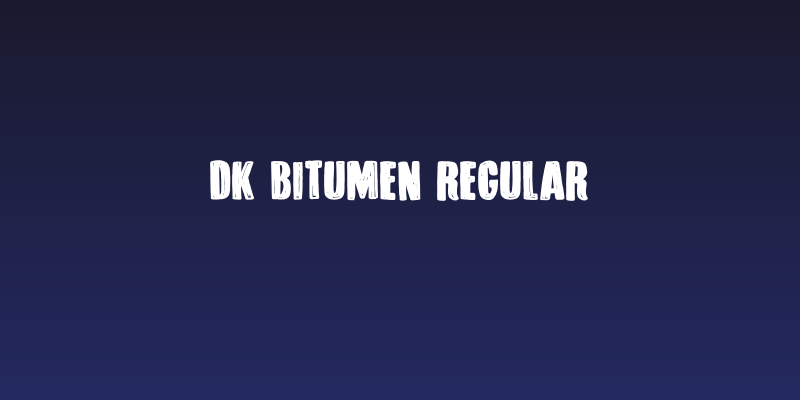 DK Bitumen Regular Social Header
