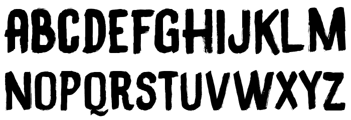DK Black Bamboo(RUS BY LYAJKA) Font LOWERCASE